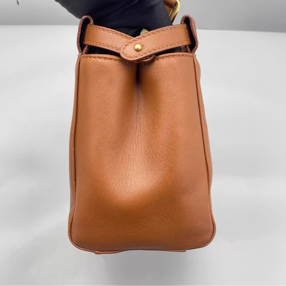 Fendi Tan Leather Satchel - Picture 3 of 9